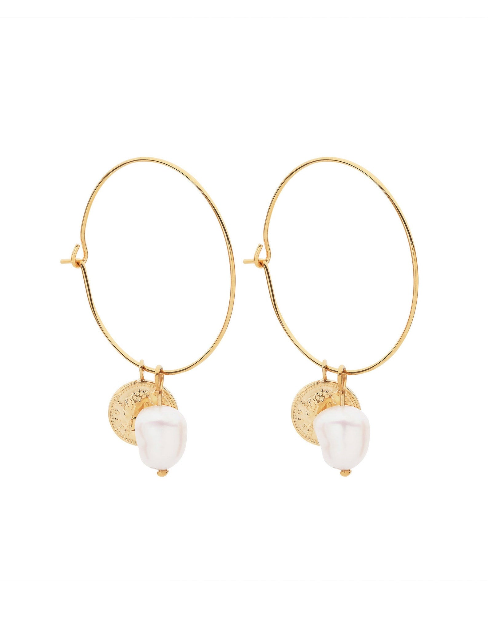 Pastiche  Siren Earrings - E1870YGPL