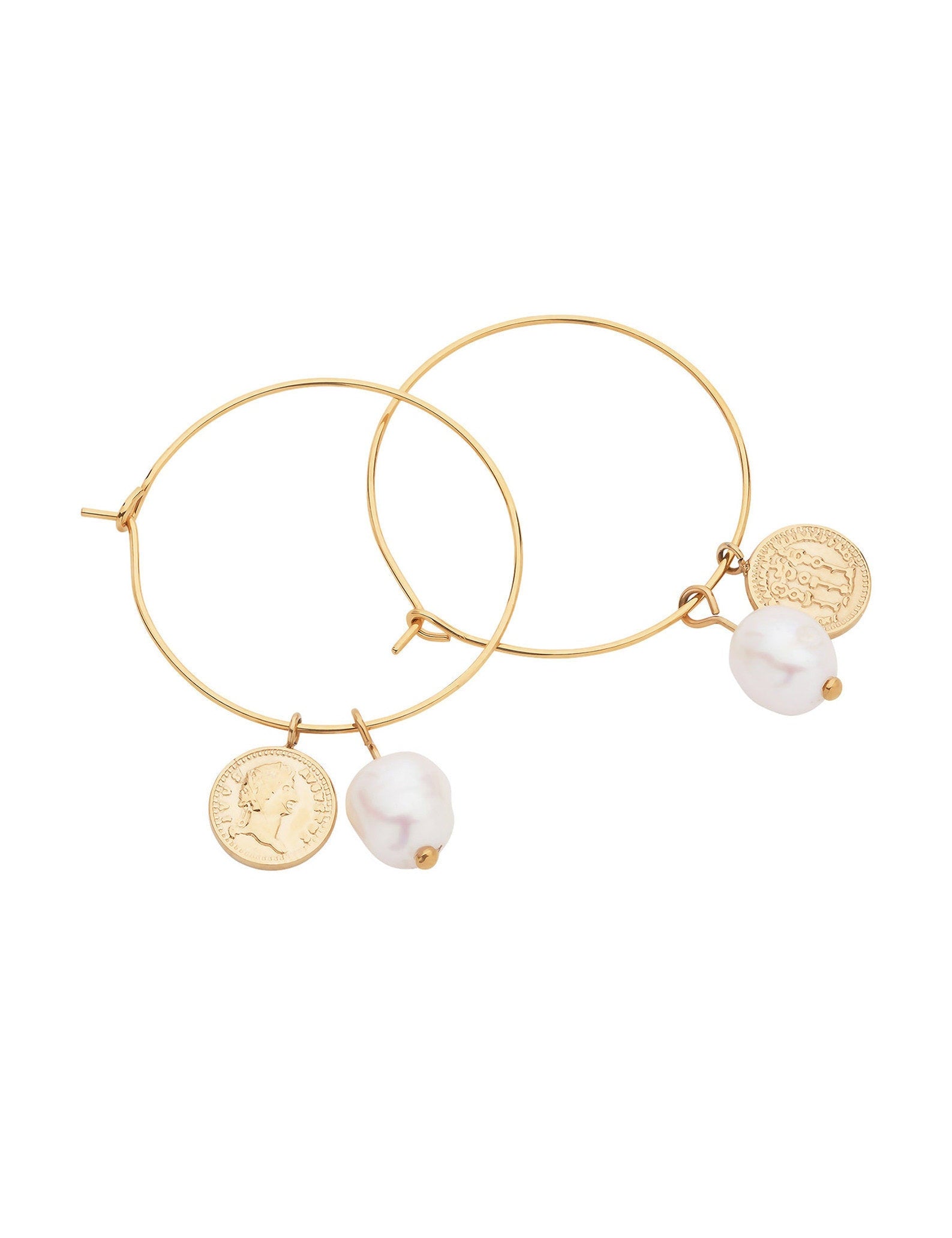 Pastiche  Siren Earrings - E1870YGPL