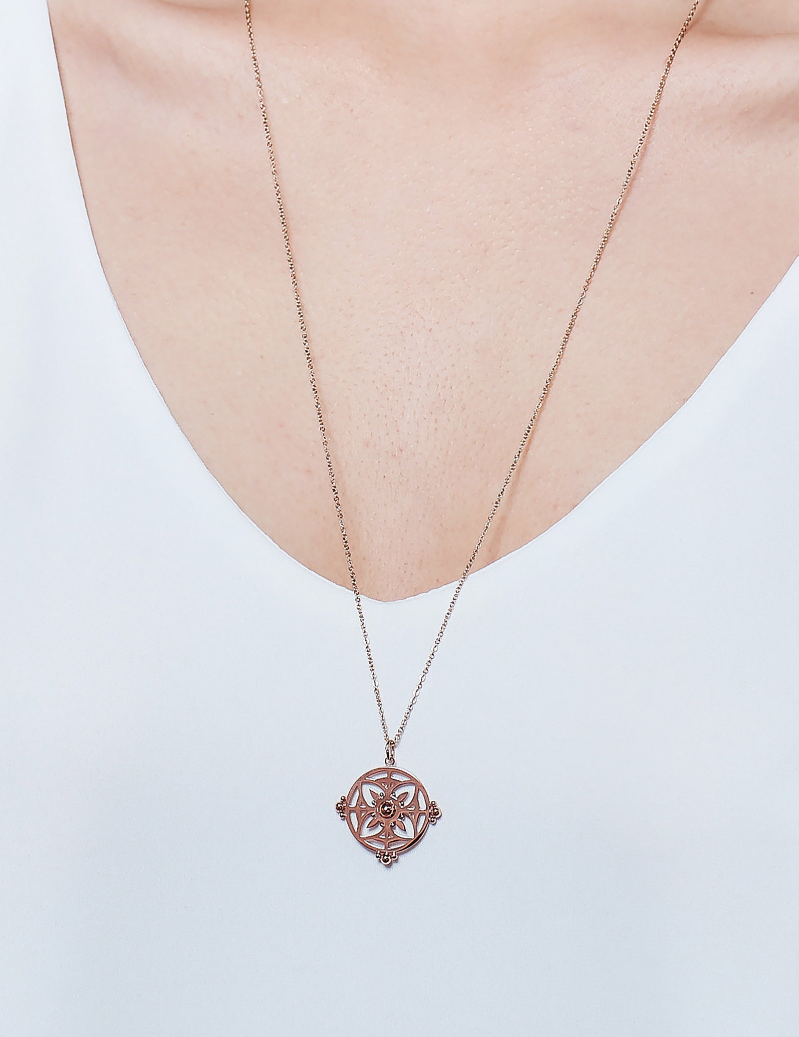 Pastiche  Desert Rose necklace - J1148RG_65